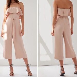 Babaton Blush Strapless Jumpsuit